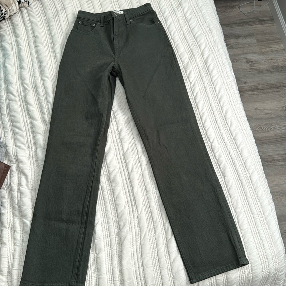 Abercrombie & fitch 90’s straight ultra high rise